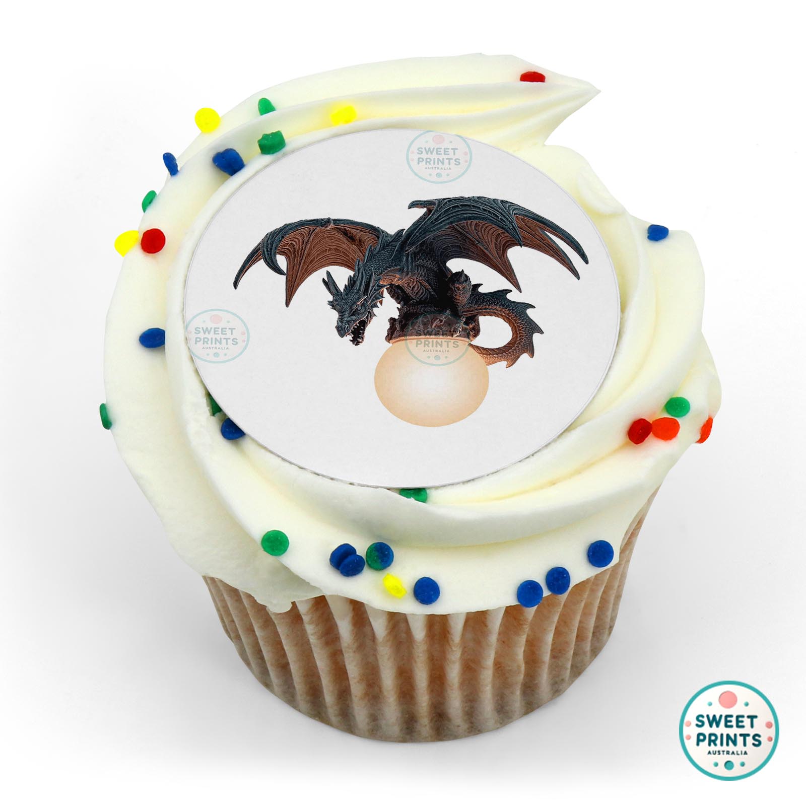 Dragons Dragon Lamp edible cake topper