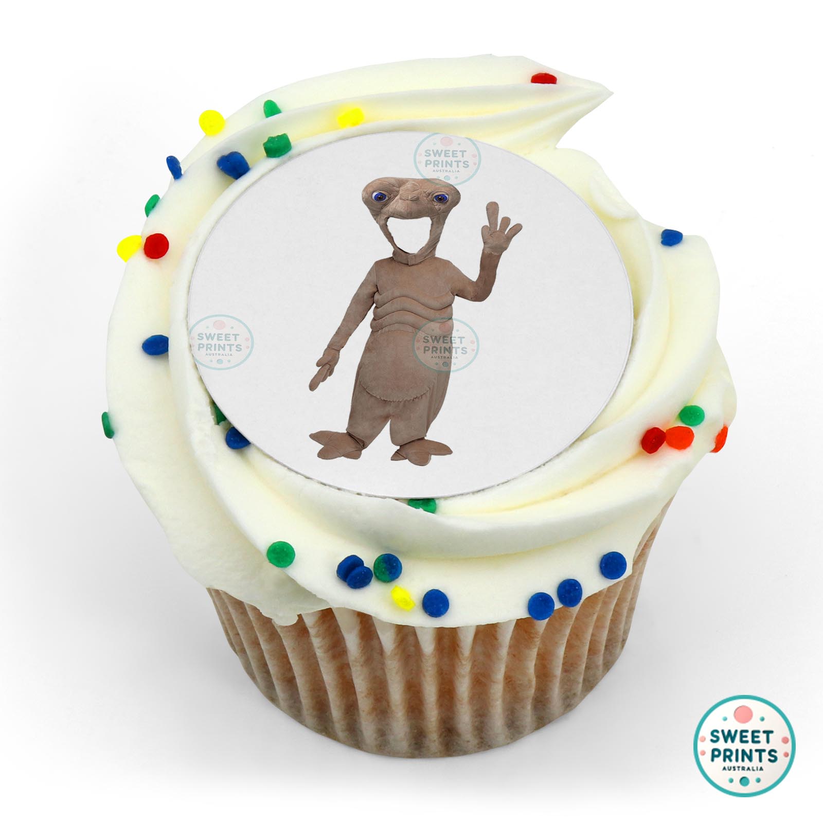 Et The Extra Terrestrial Costume edible cake topper