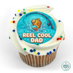 fathers day fish rod cake o