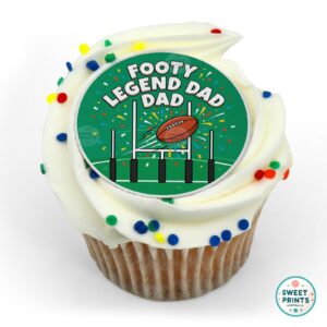 fathers day football goalposts confetti o