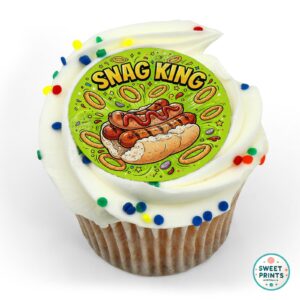 fathers day hotdog onionrings text o
