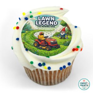 fathers day lawnmower gnome lawn o