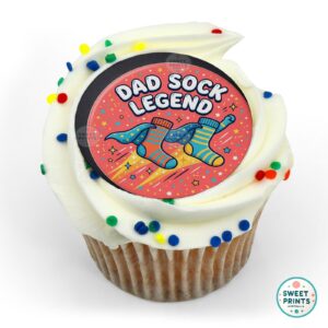 fathers day socks text stars o