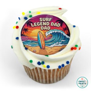 fathers day surfboard wave sunset o