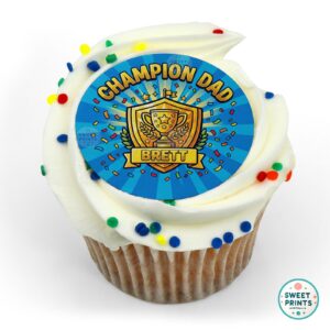 fathers day trophy shield confetti o