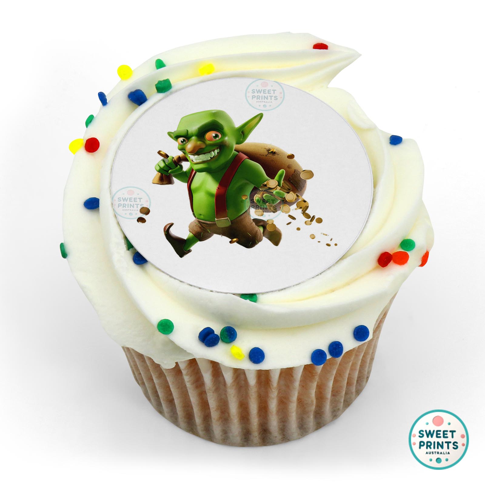 Goblins Clash Of Clans Goblin edible cake topper