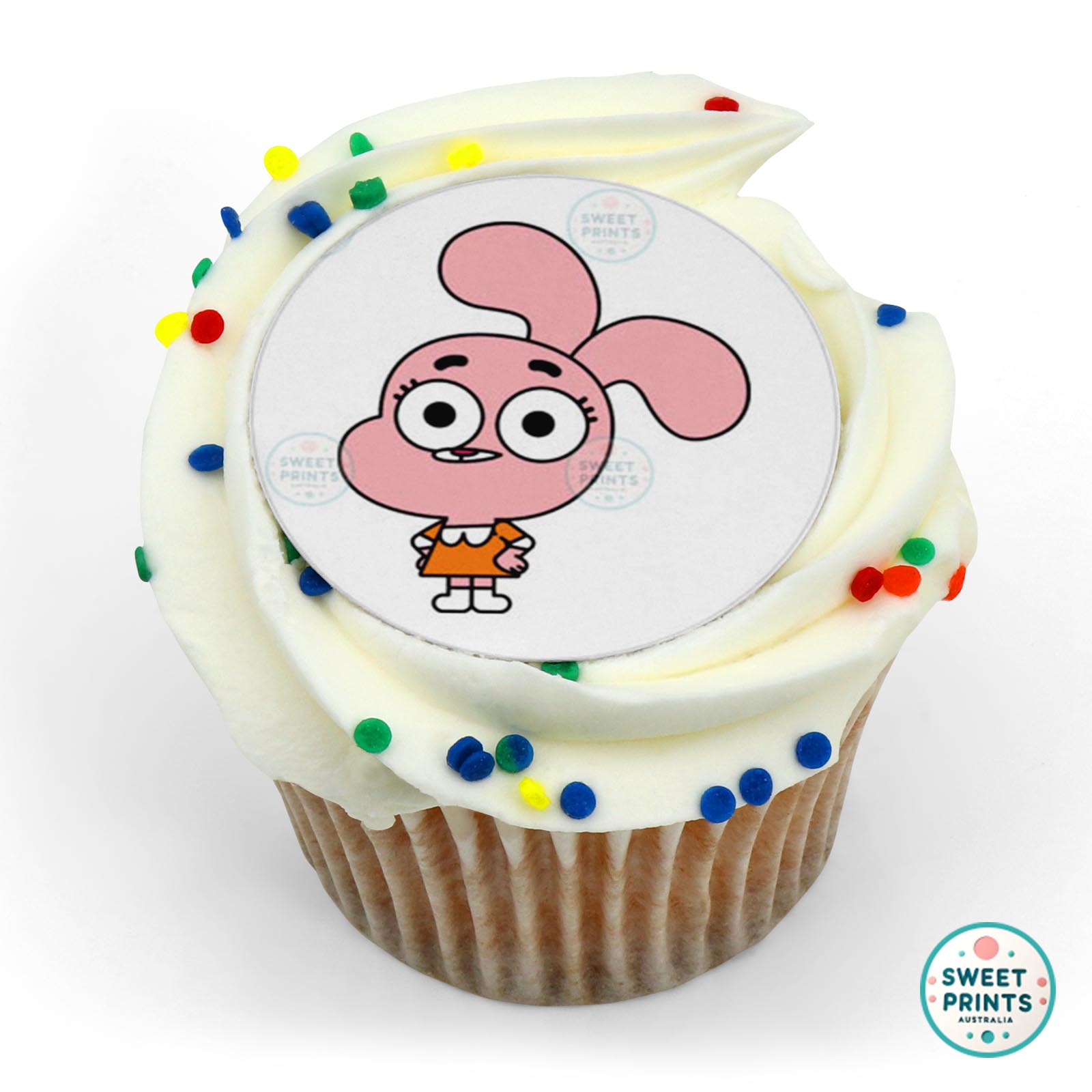 Gumball Character Anais Watterson edible cake topper