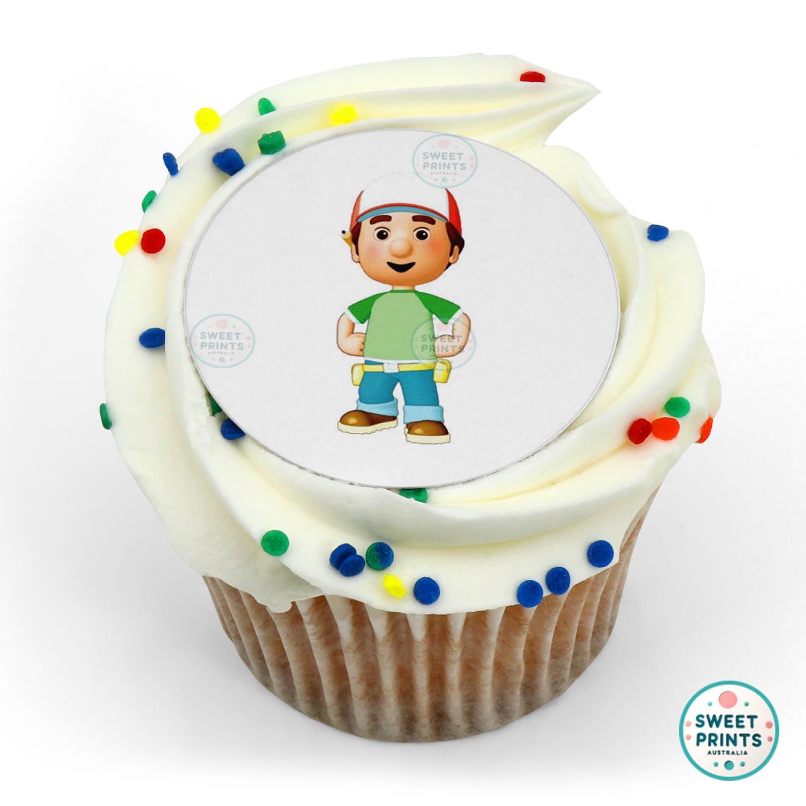 Handy Manny Posing edible cake topper