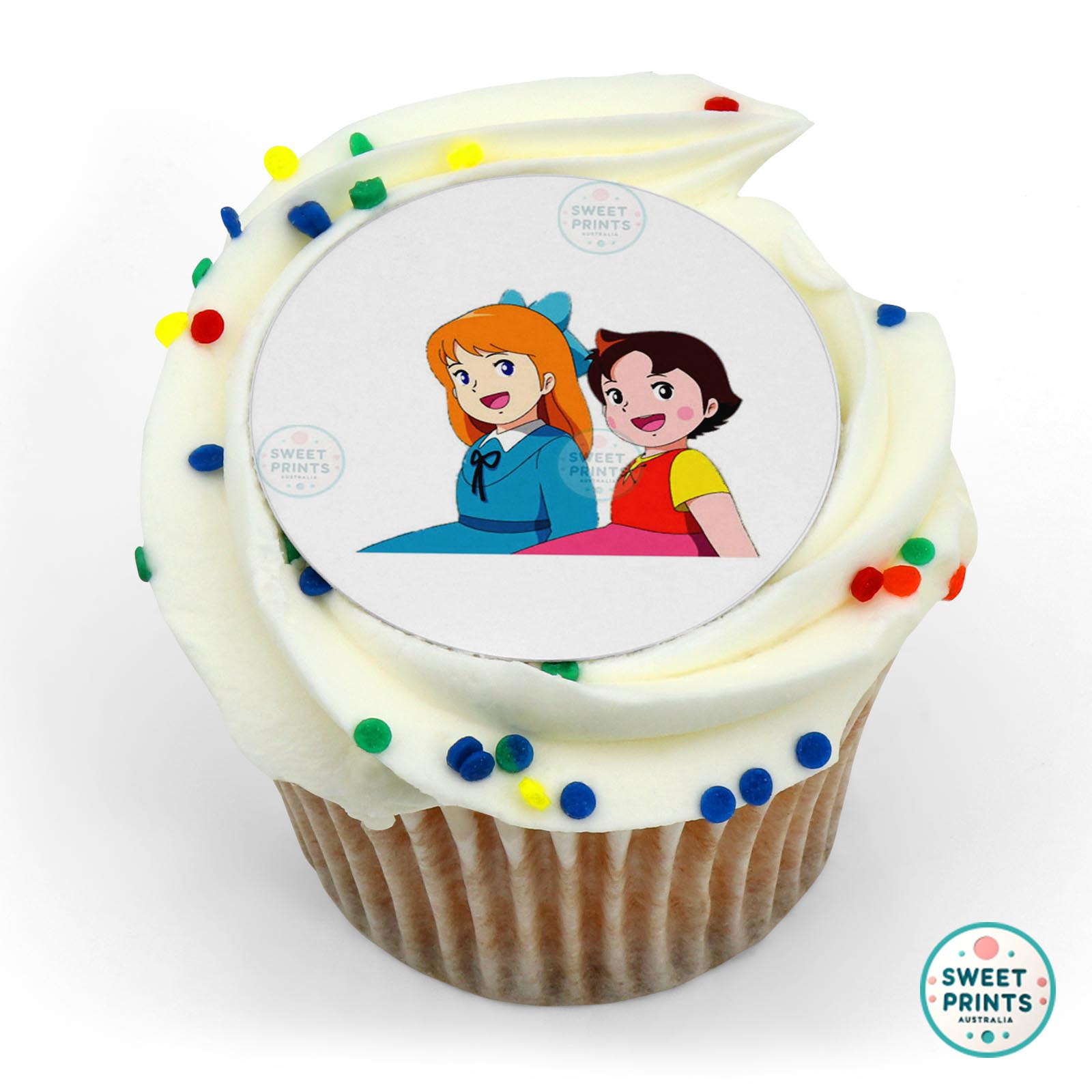 Heidi And Clara edible cake topper