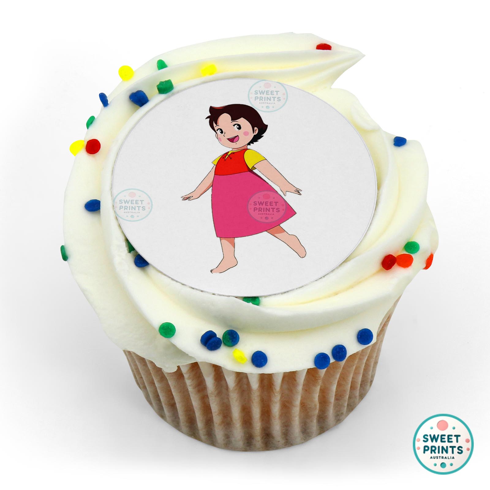 Heidi Dancing edible cake topper
