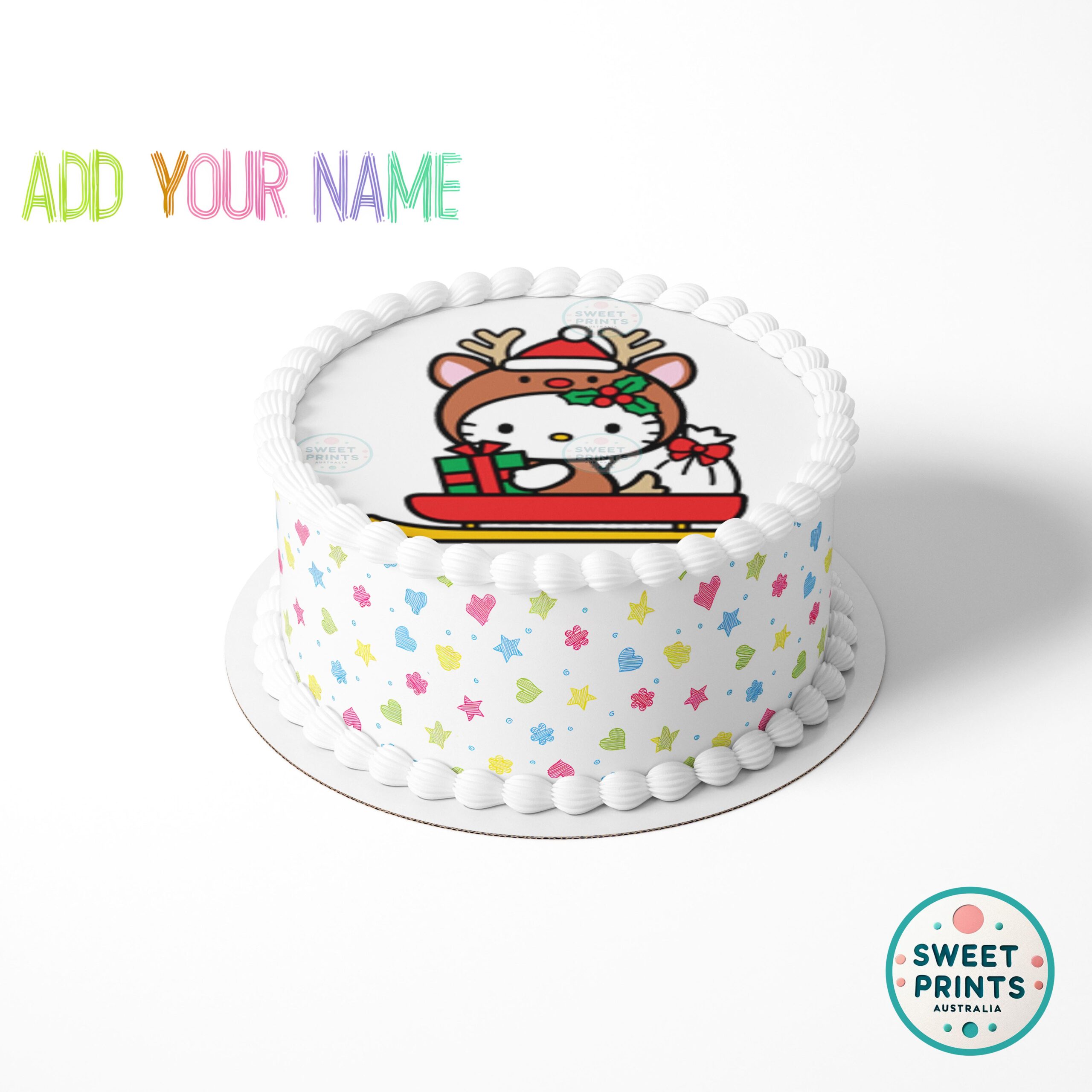hello kitty christmas reindeer o - Image 2