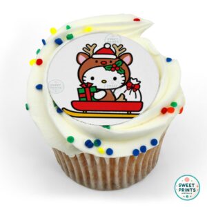 hello kitty christmas reindeer o