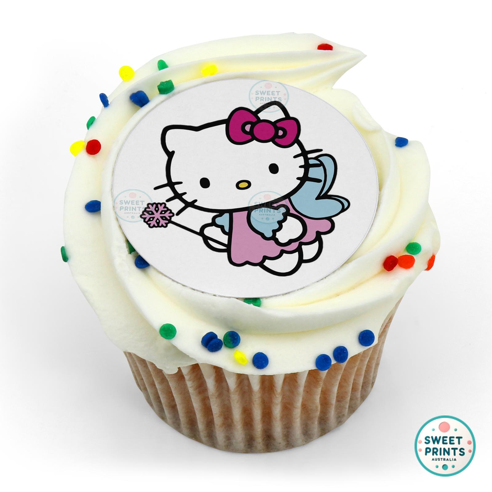Hello Kitty Little Fairy edible cake topper