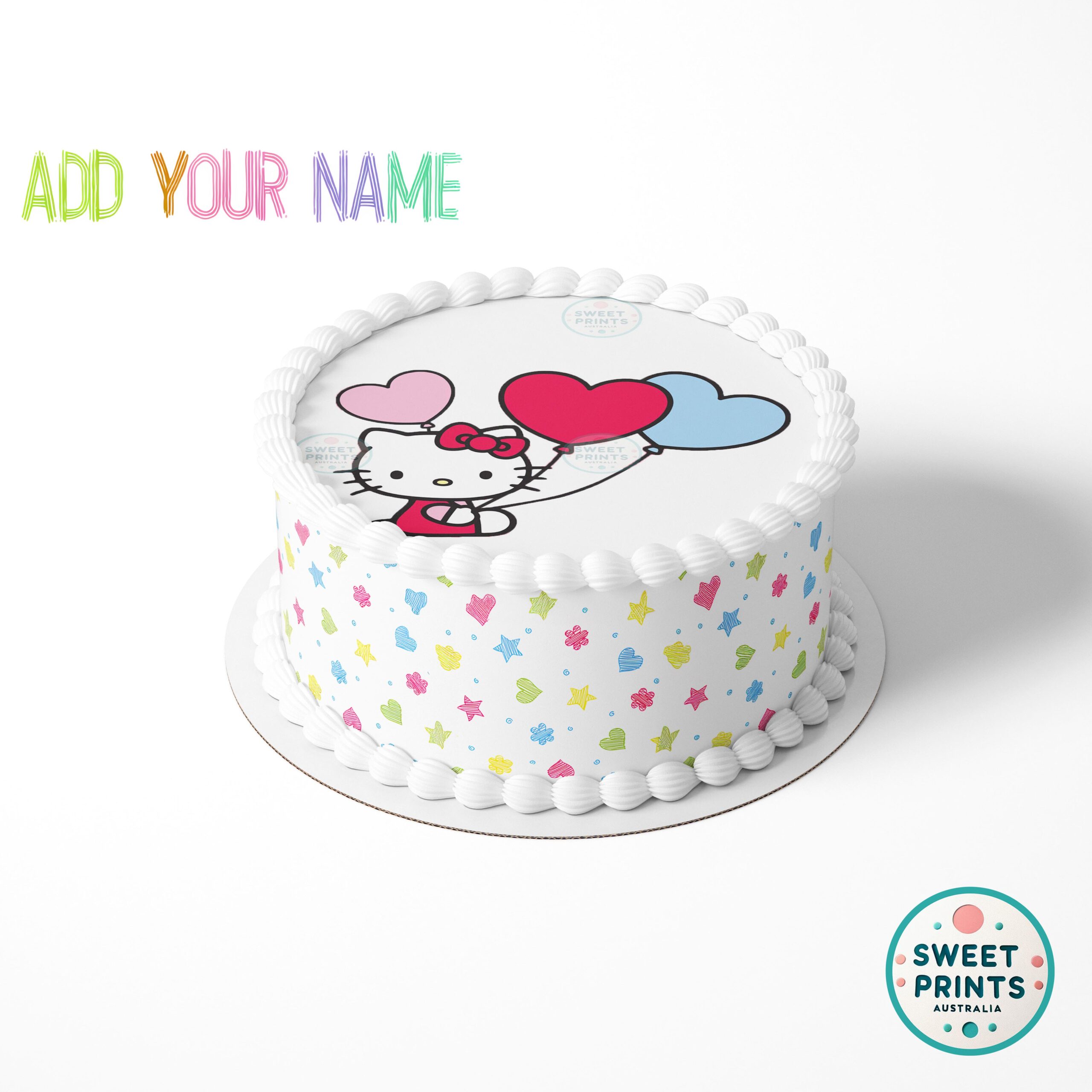 hello kitty with balloons o - Image 2