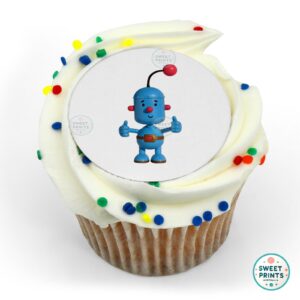 little robots tiny thumbs up o