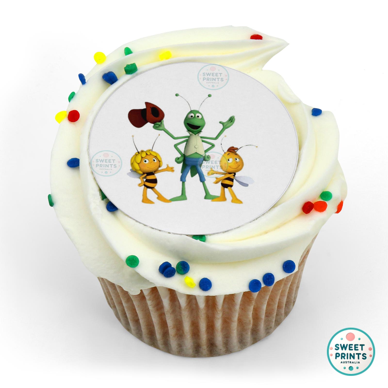 Maya The Bee Flip Willy And edible cake topper