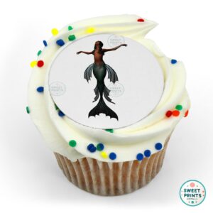mermaids mermaid dark green tail o