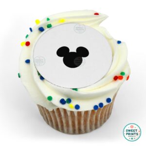 mickey mouse head silhoutte o