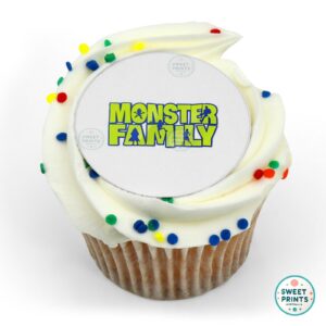 monster family logo o