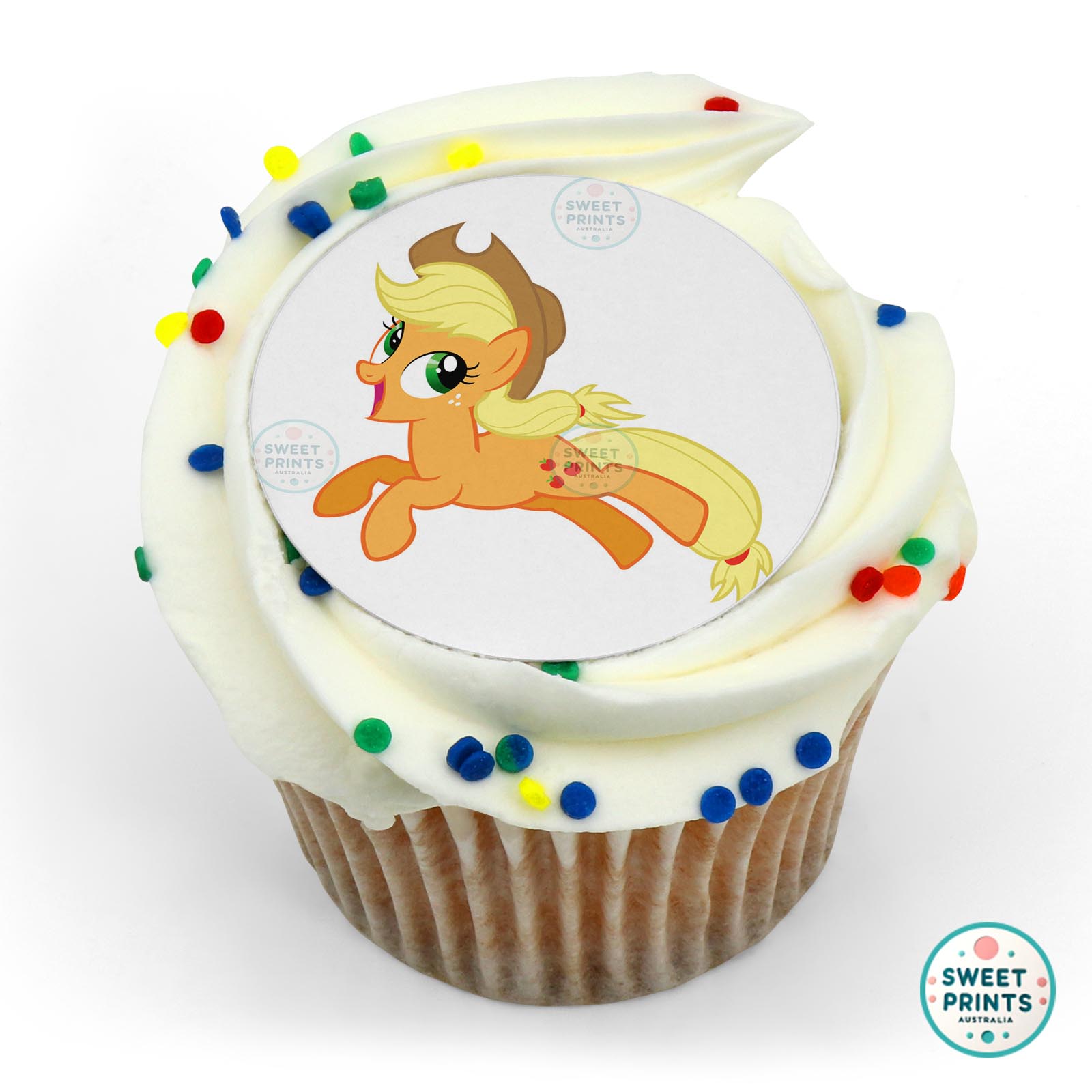 My Little Pony Running edible cake topper