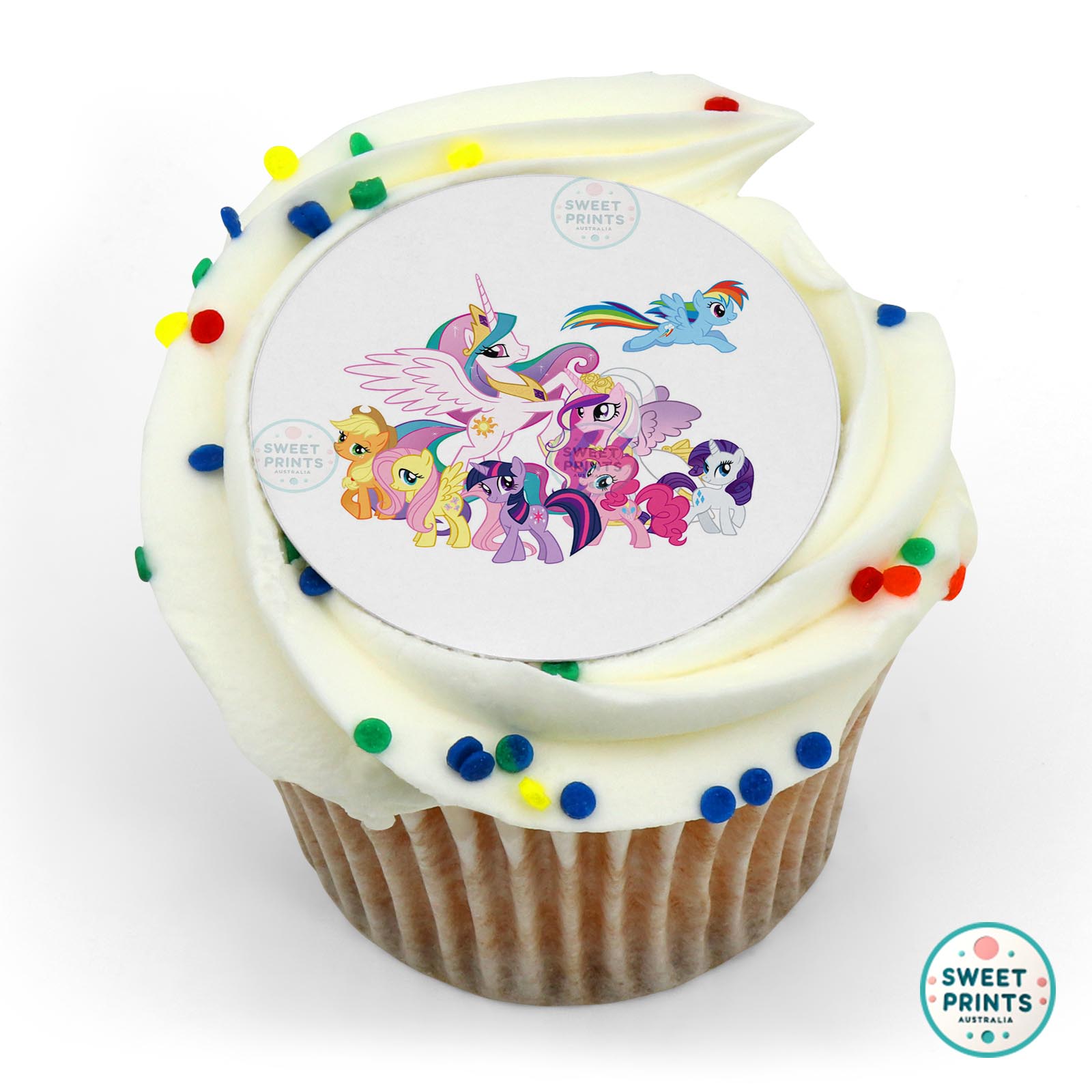 My Little Pony Unicorn edible cake topper