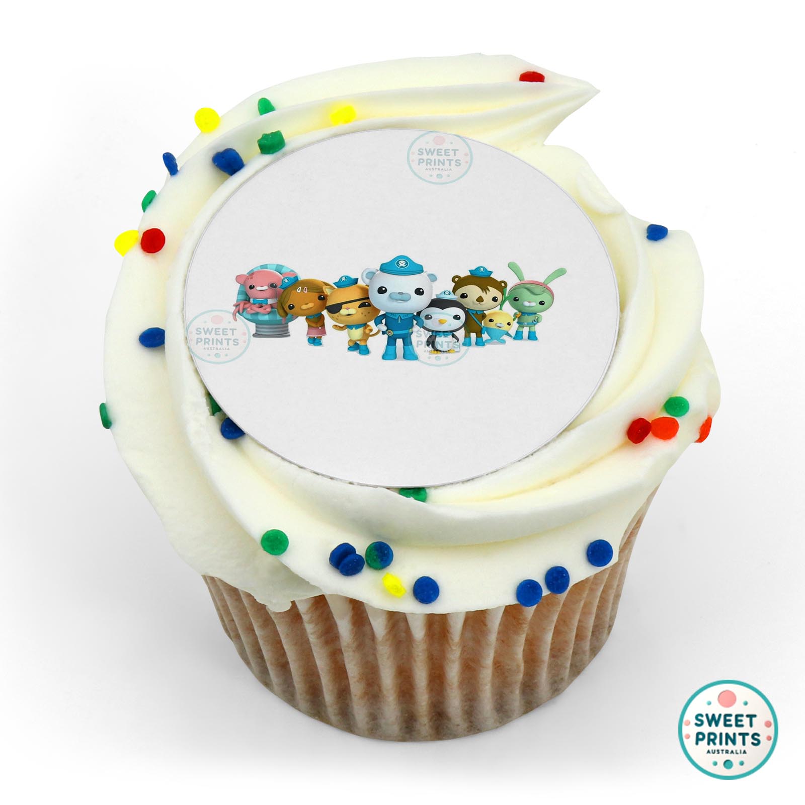 Octonauts Characters edible cake topper