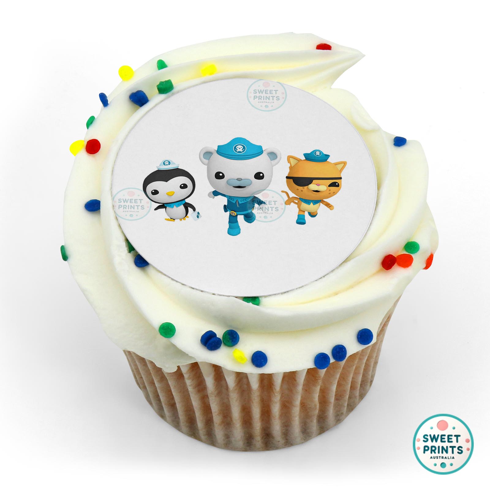 Octonauts Crew edible cake topper