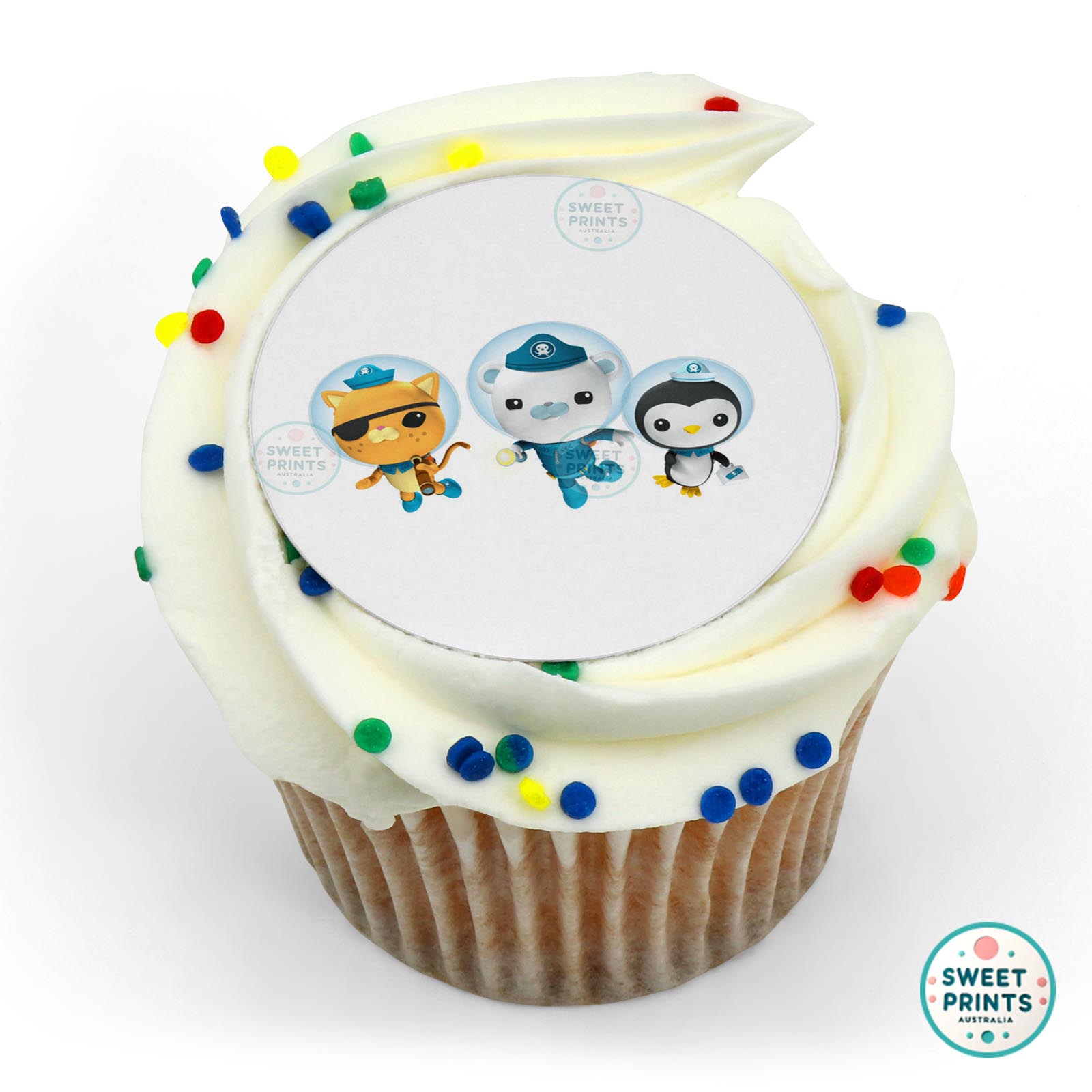 Octonauts Diving edible cake topper
