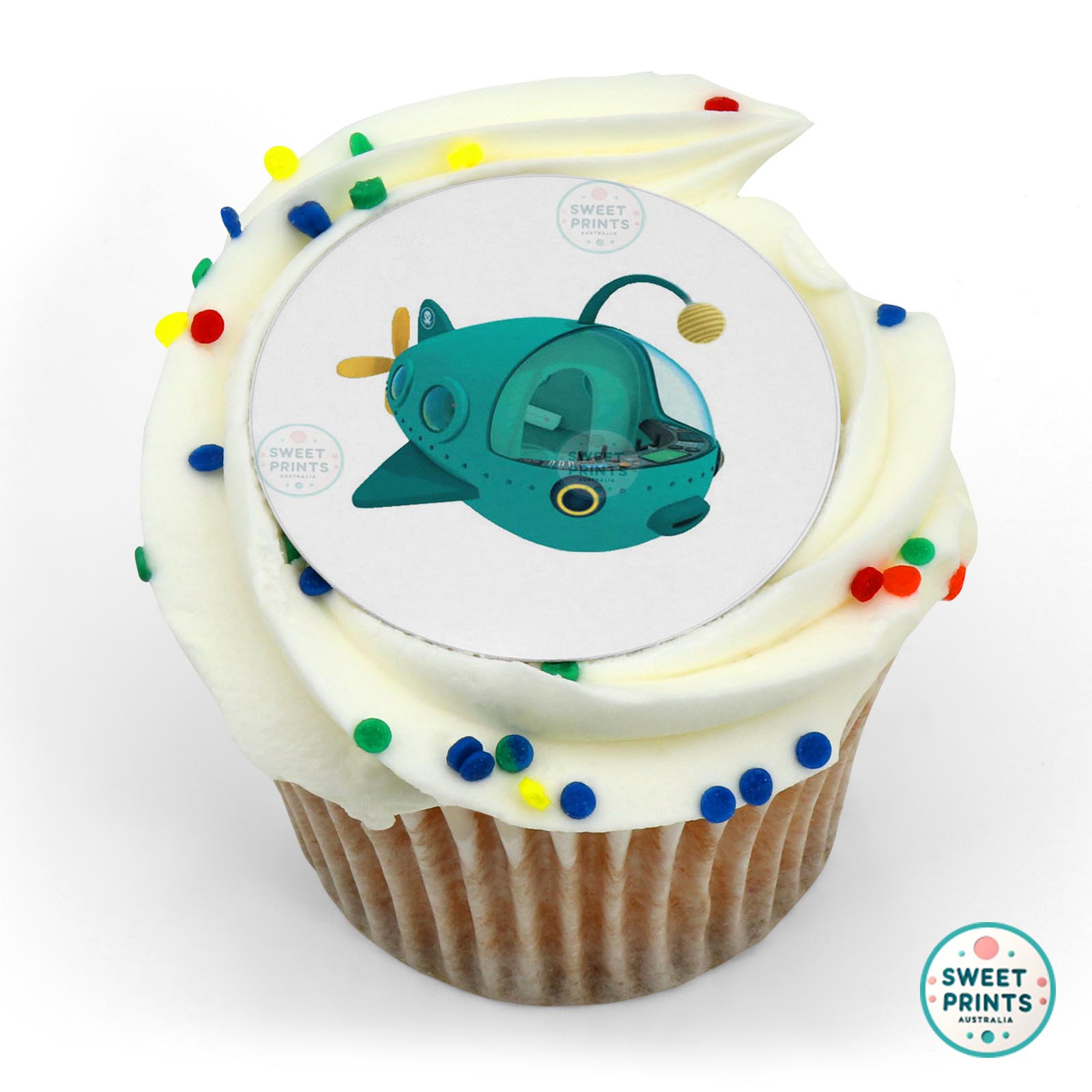 Octonauts Gup A edible cake topper