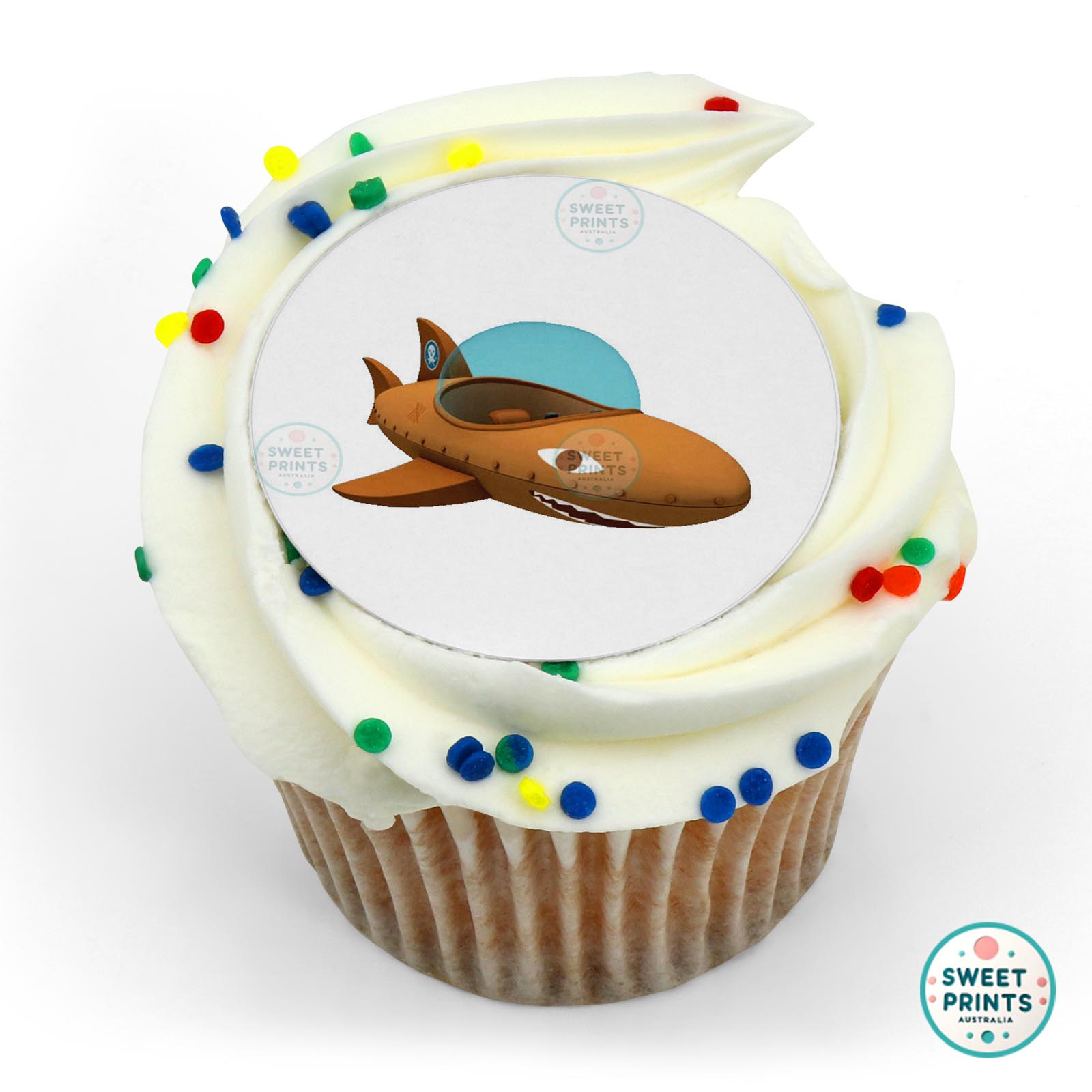 Octonauts Gup B edible cake topper