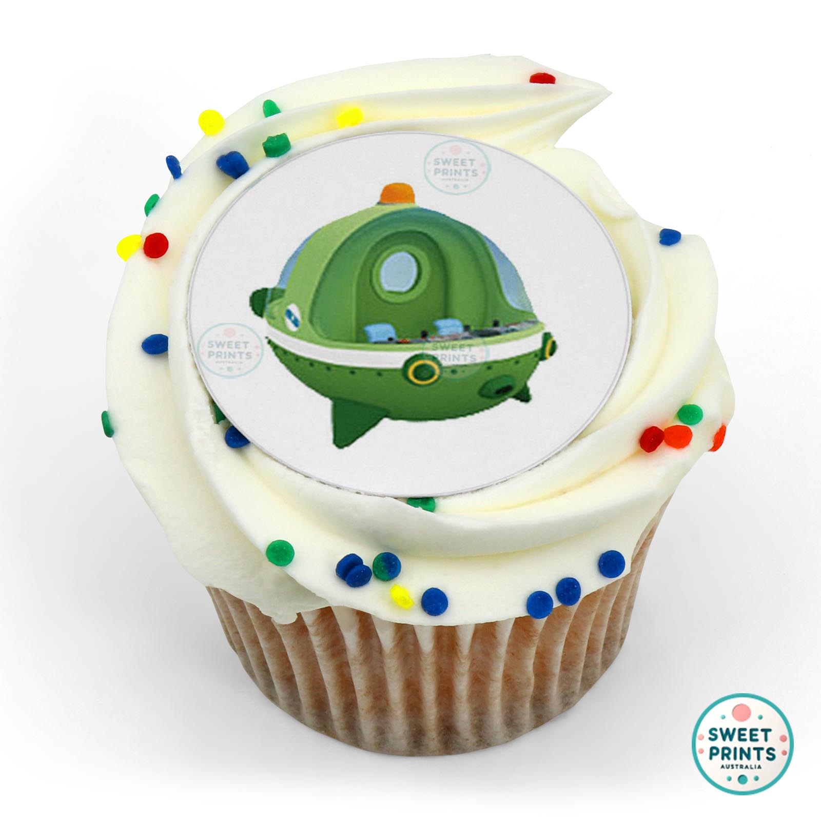 Octonauts Gup E edible cake topper