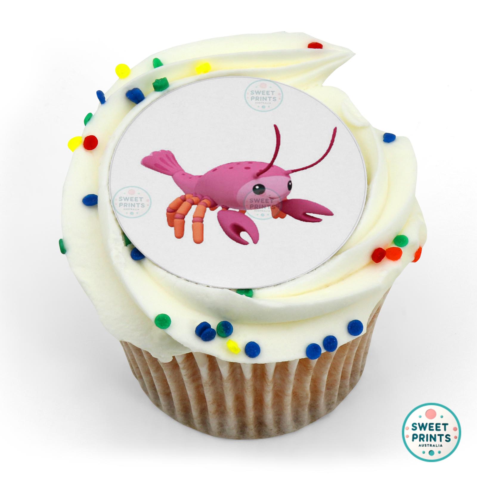 Octonauts Lobster edible cake topper
