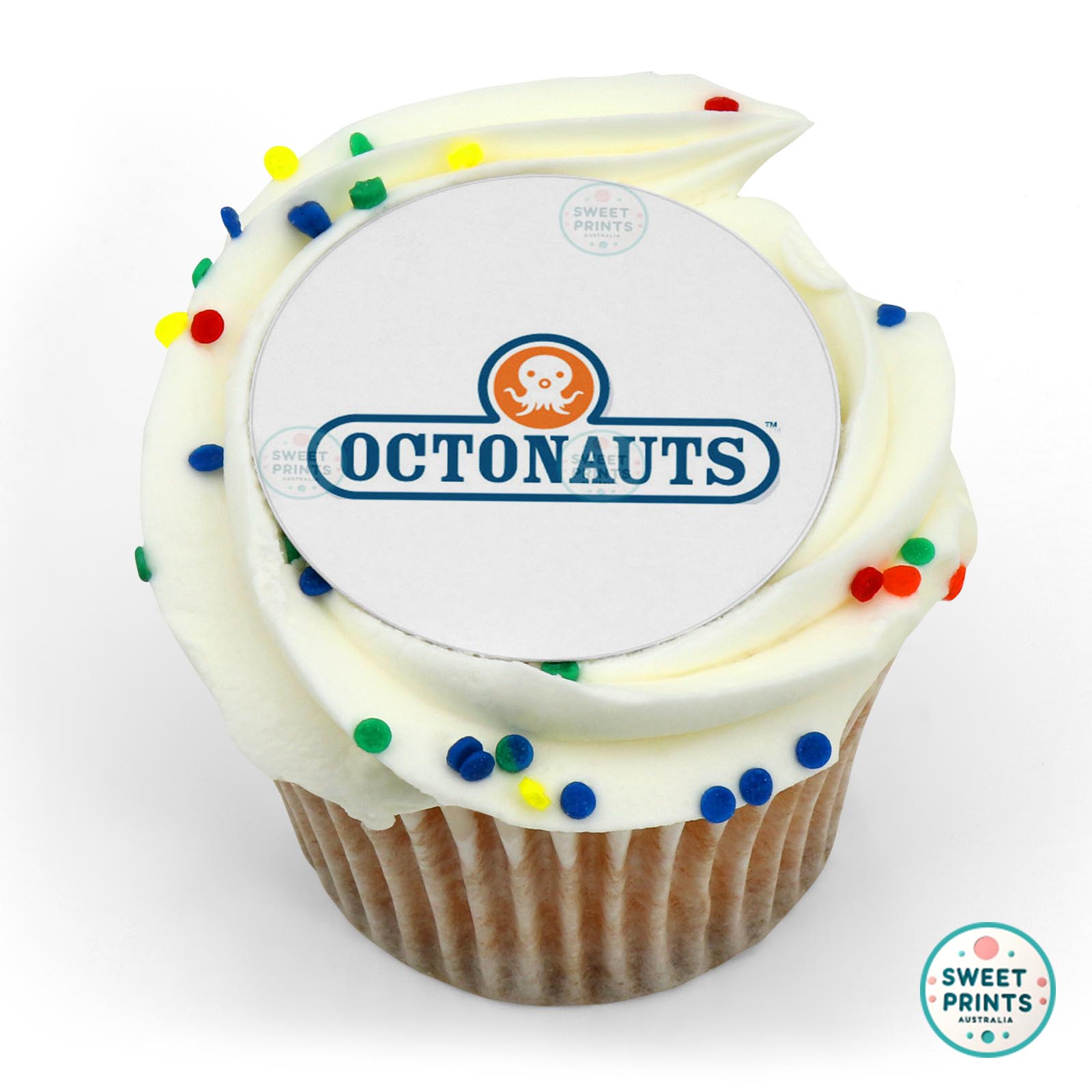 Octonauts Logo edible cake topper