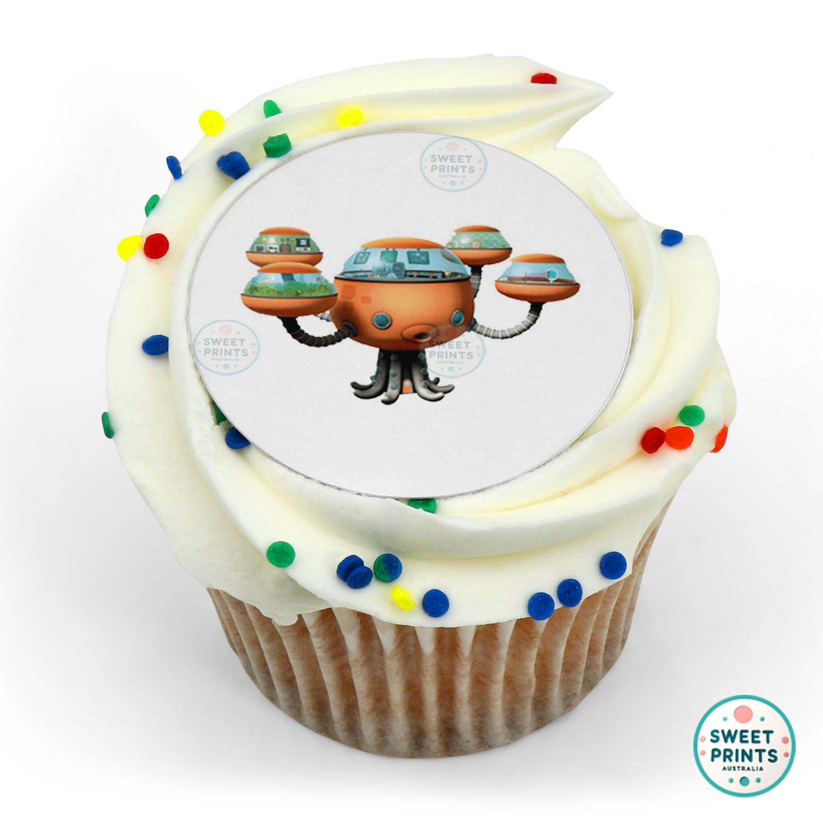 Octonauts Octopod edible cake topper