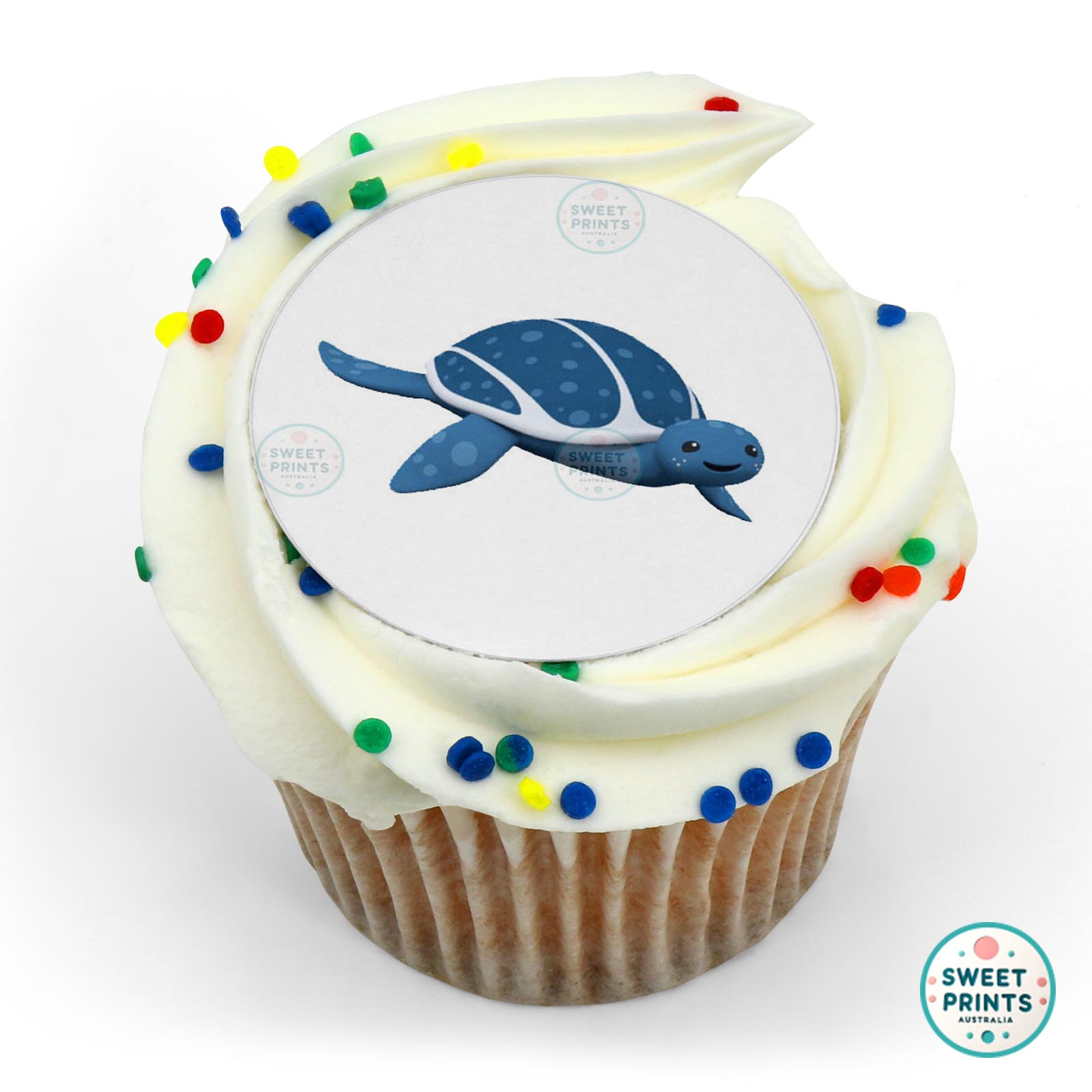 Octonauts Sandy Sea Turtle edible cake topper