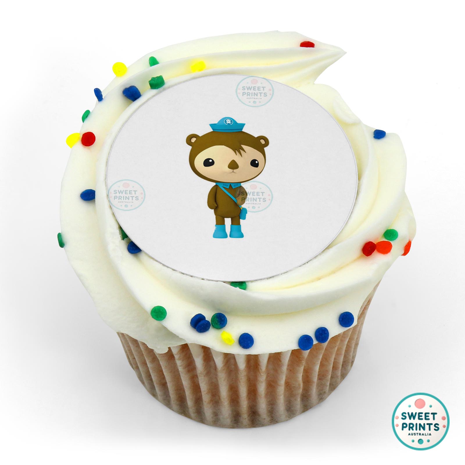 Octonauts Shellington Looking Sad edible cake topper
