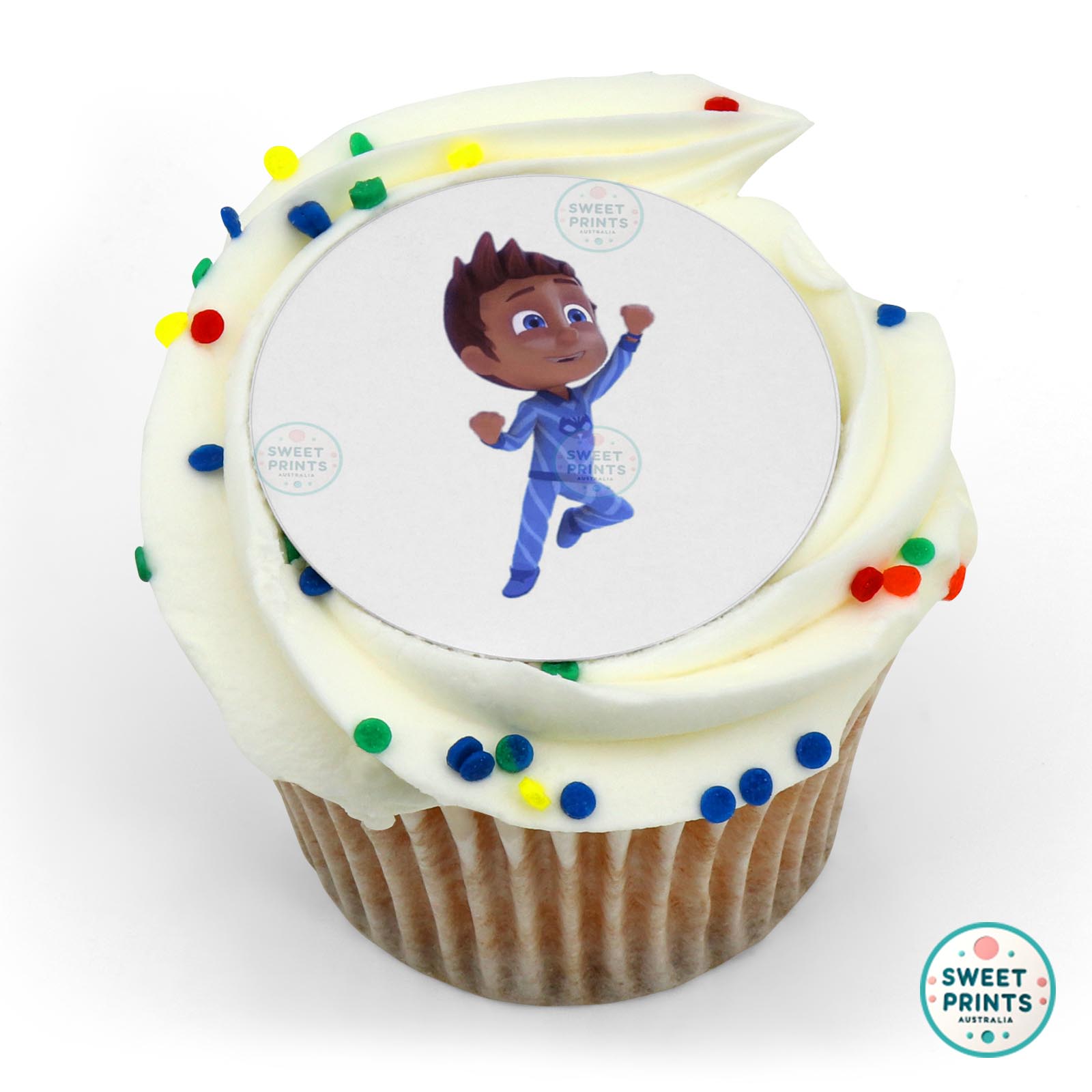 Pj Masks Connor Transforming edible cake topper