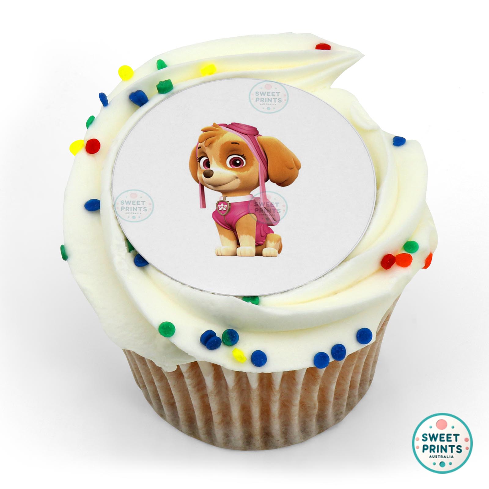 Paw Patrol Skye edible cake topper