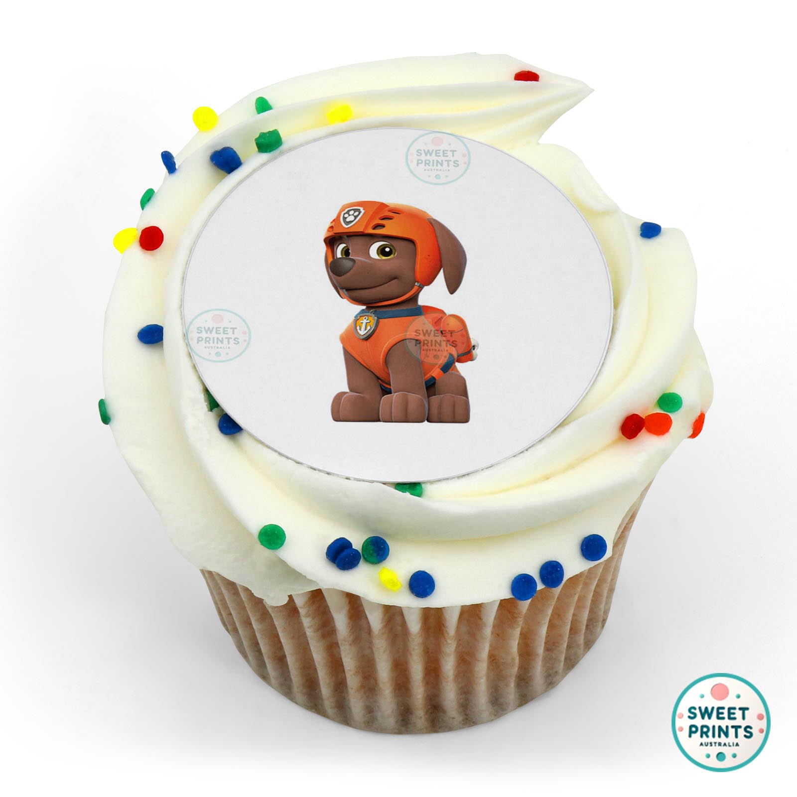 Paw Patrol Zuma edible cake topper