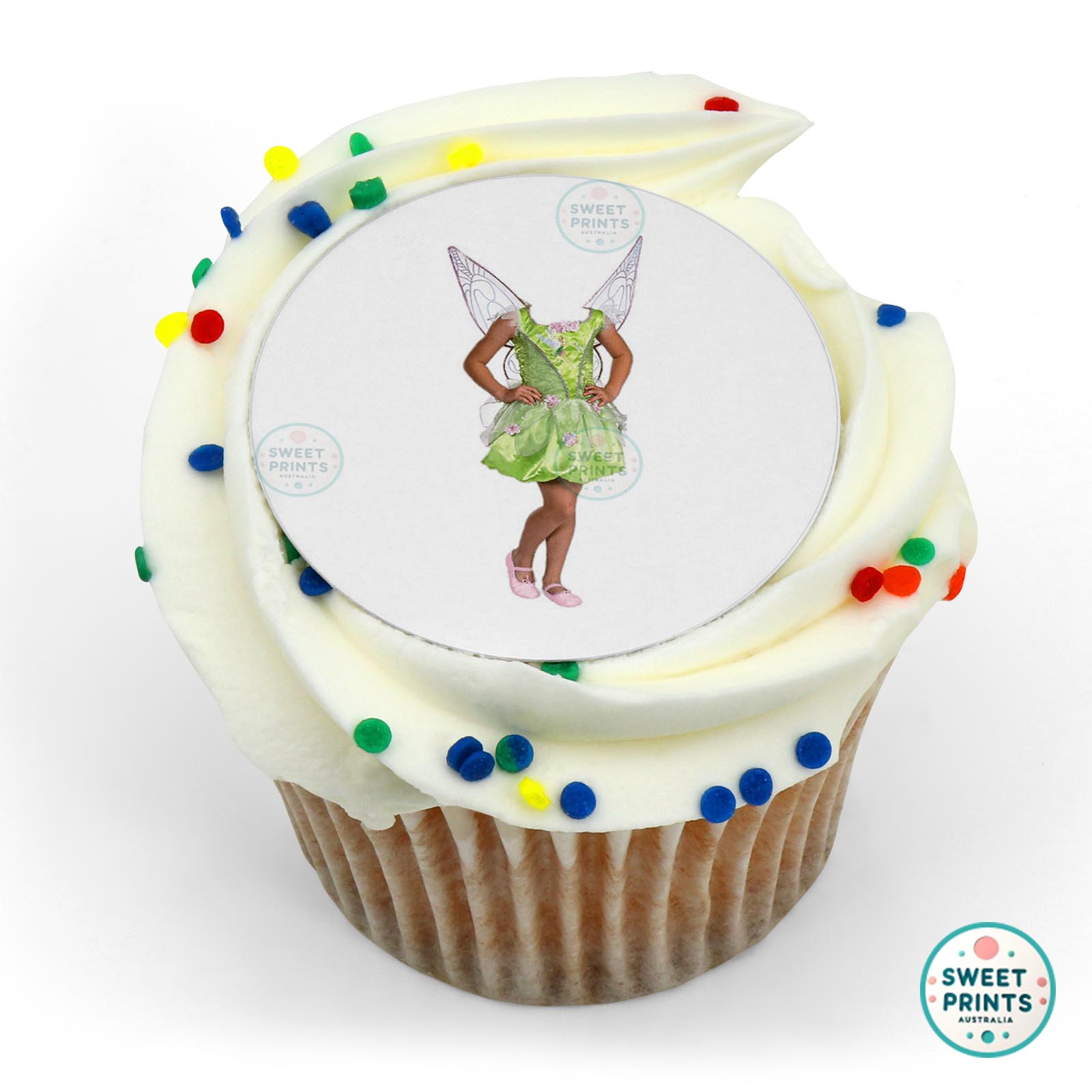 Peter Pan Tinkerbell Costume edible cake topper