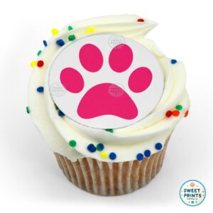 pink panther paw print o