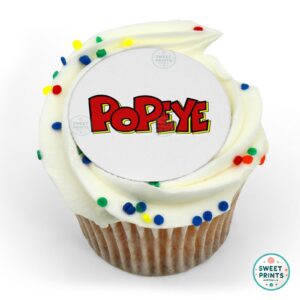 popeye logo red and yellow o