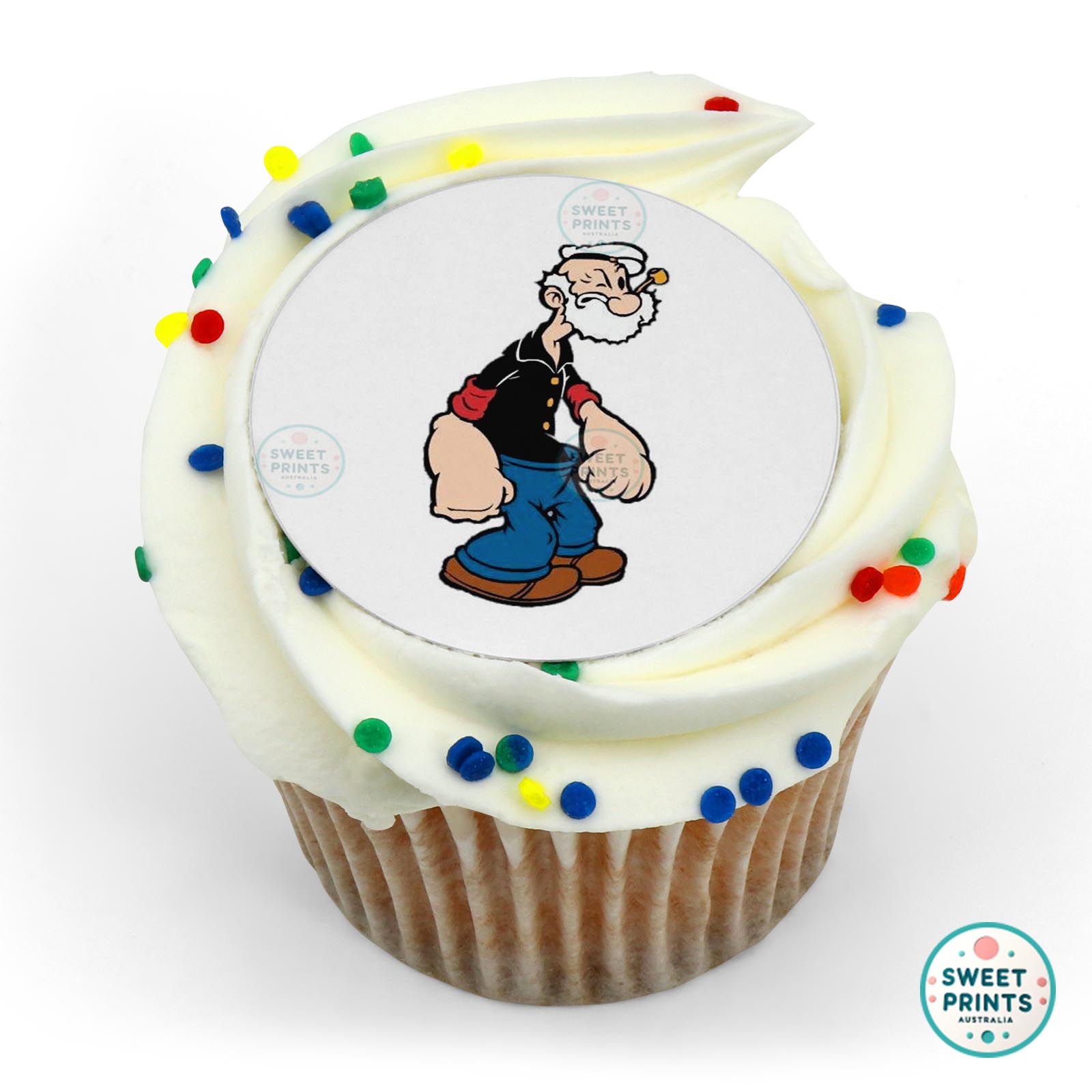 Popeye Poopdeck Pappy edible cake topper