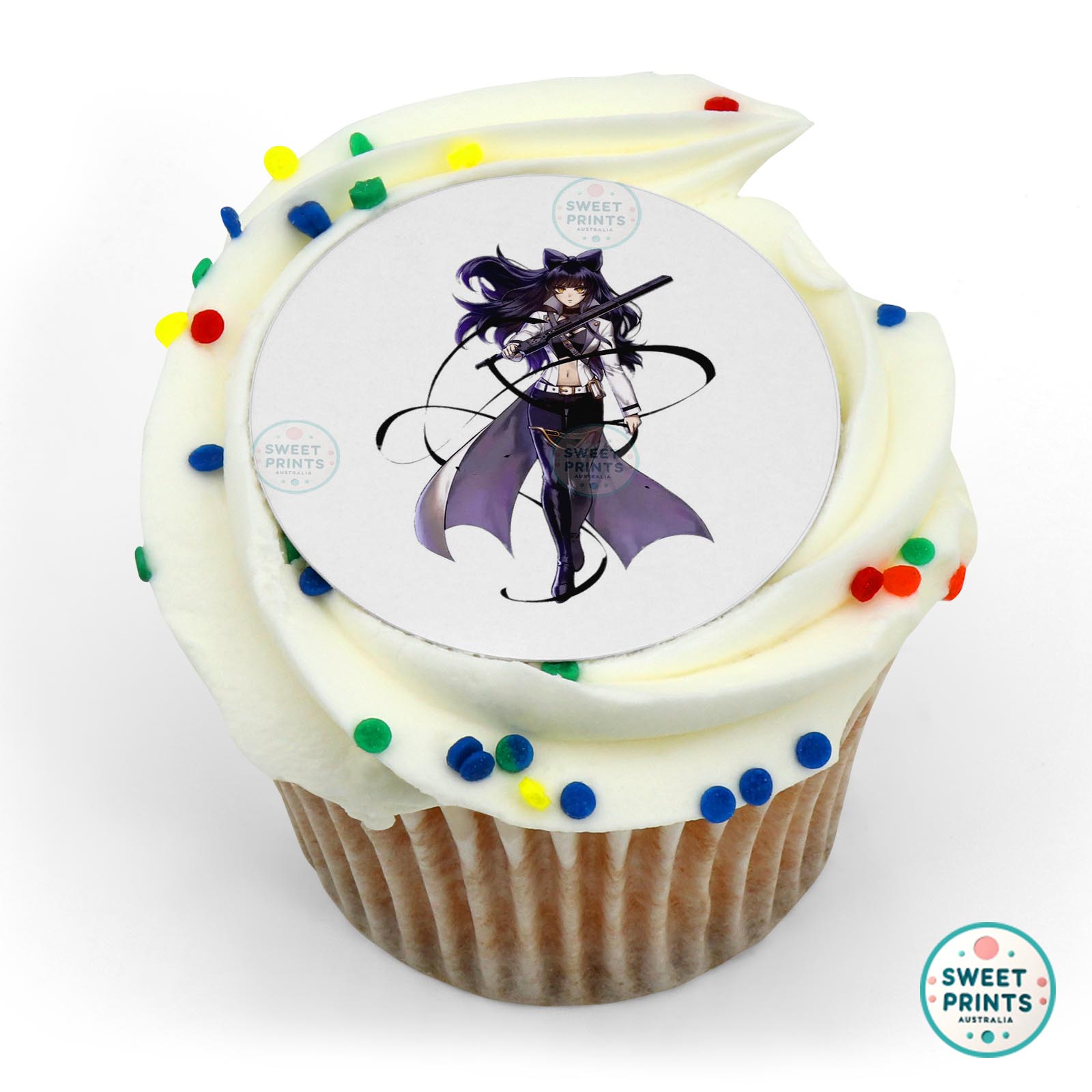 Rwby Chibi Blake Belladonna edible cake topper