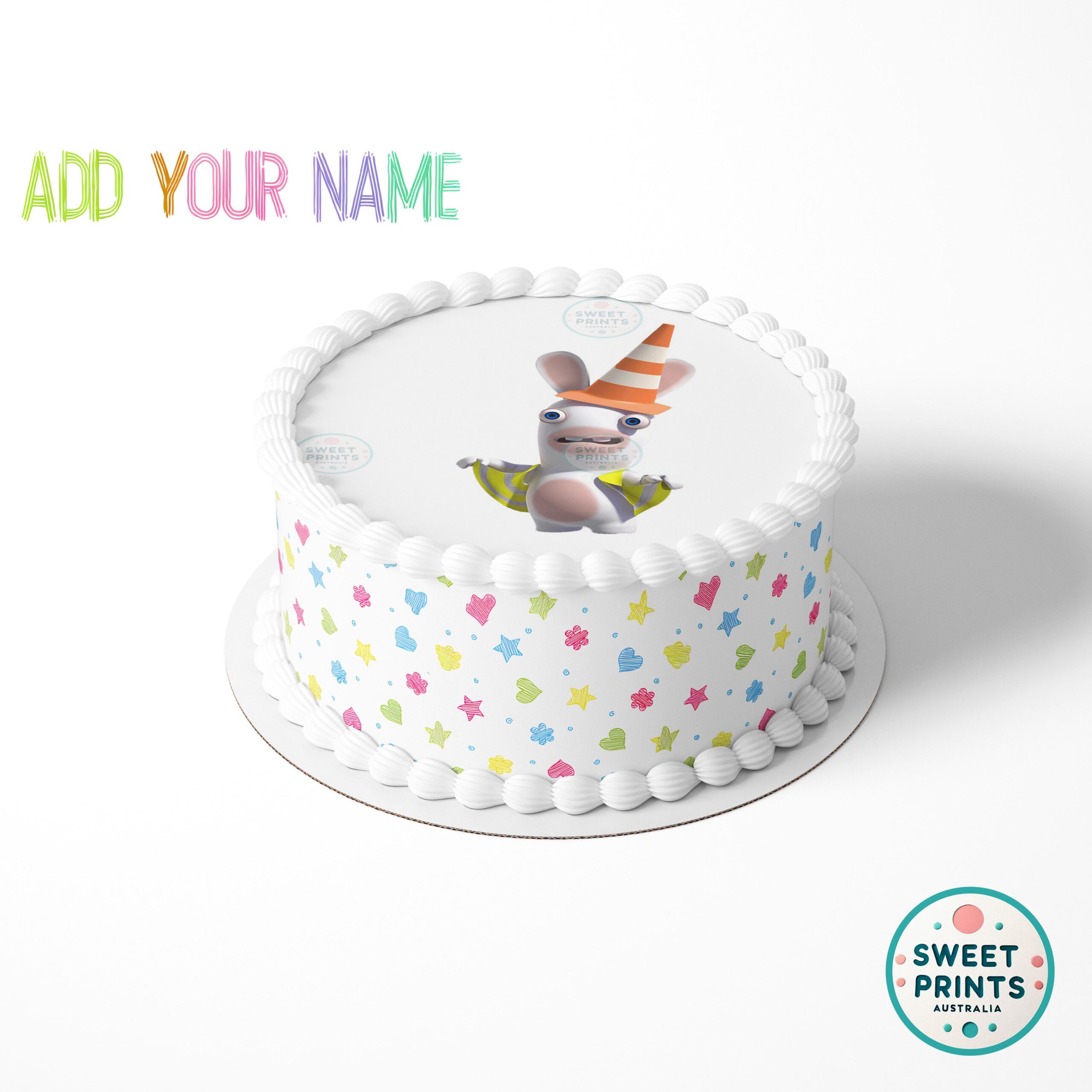 rabbids rabbid safety cone on head o - Image 2