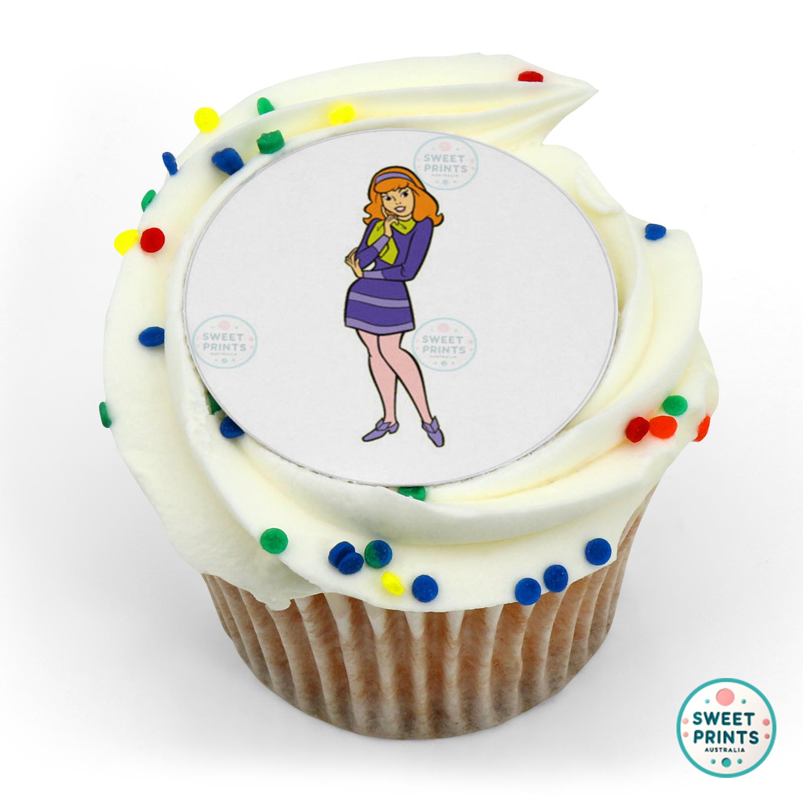 Scoobydoo Daphne Blake edible cake topper