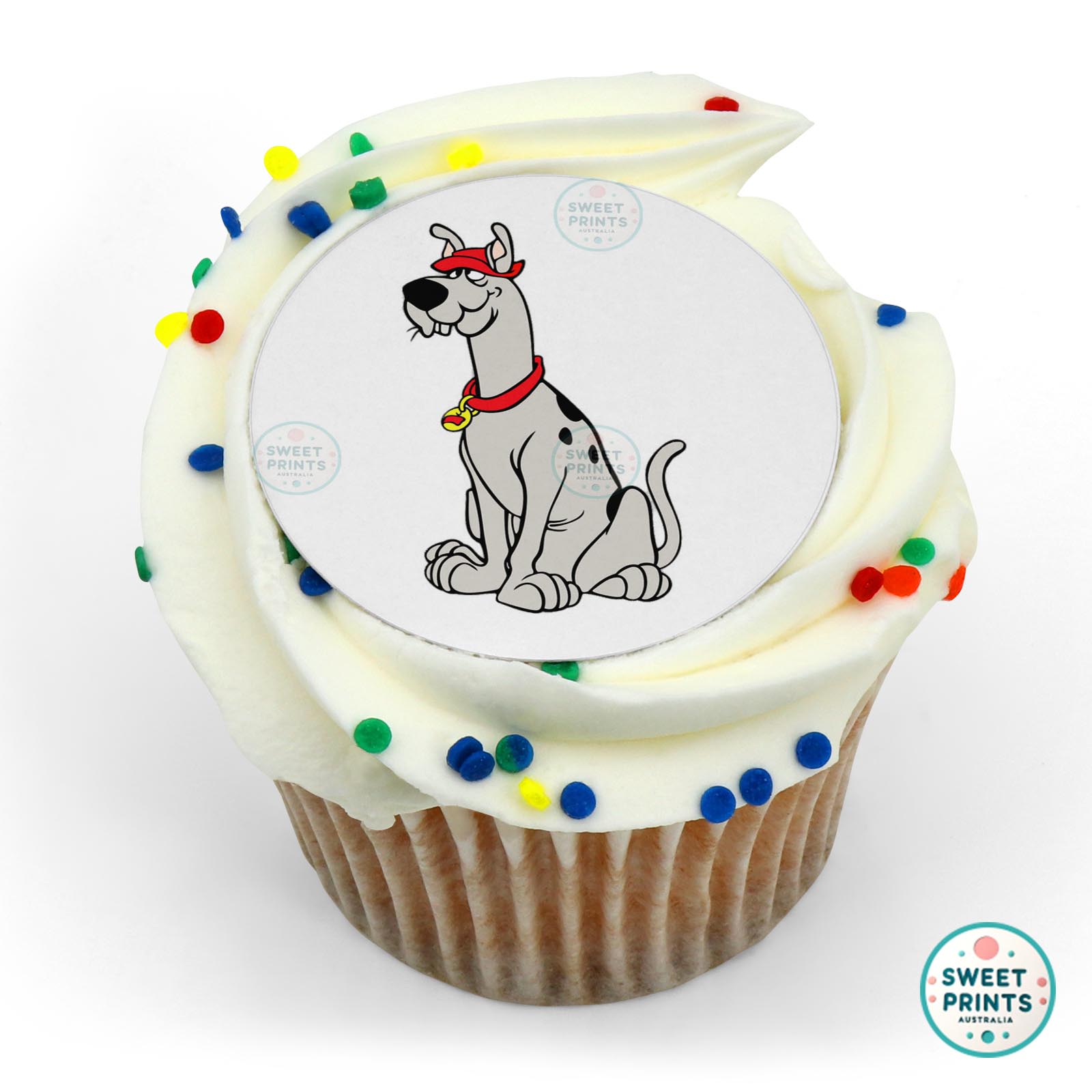 Scoobydoo Scooby Dum edible cake topper