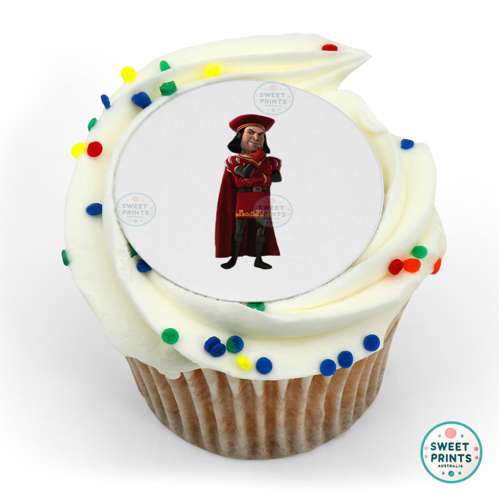 Shrek Lord Farquaad edible cake topper