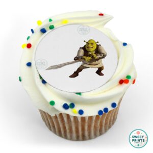 shrek with sword o