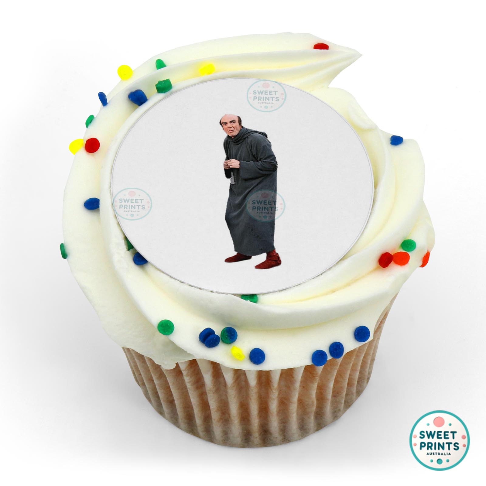 Smurfs Gargamel edible cake topper